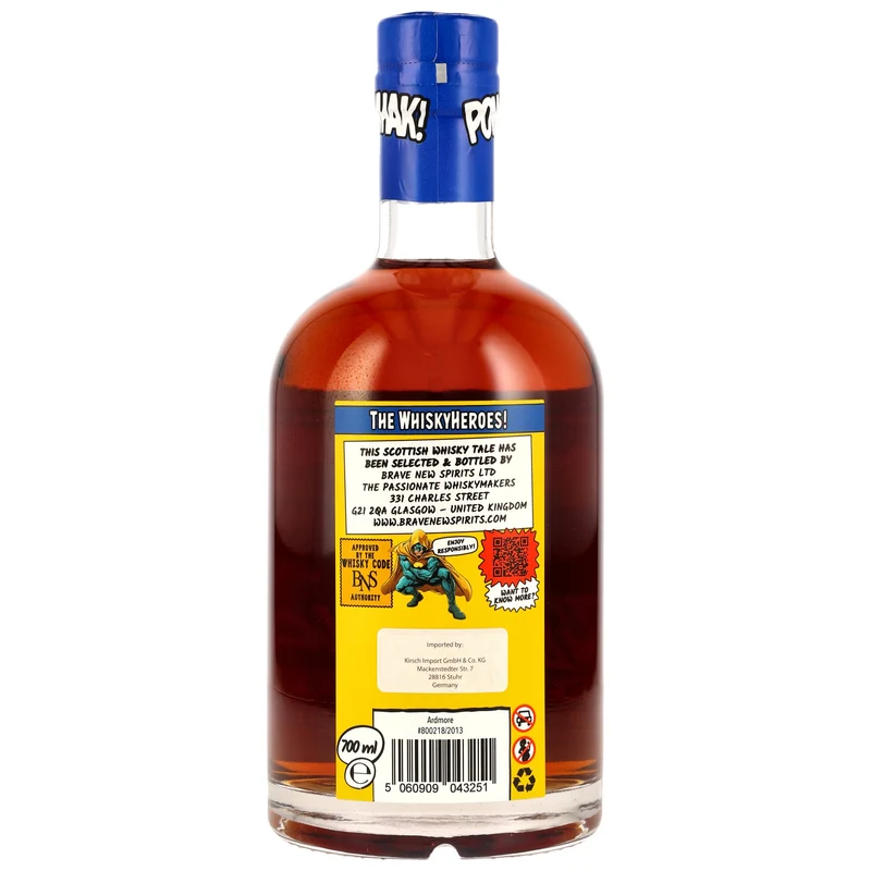 Ardmore 11 Jahre Whisky Heroes Fury Of The Obsidian Colossus - Brave New Spirits 55,9% 0,7l