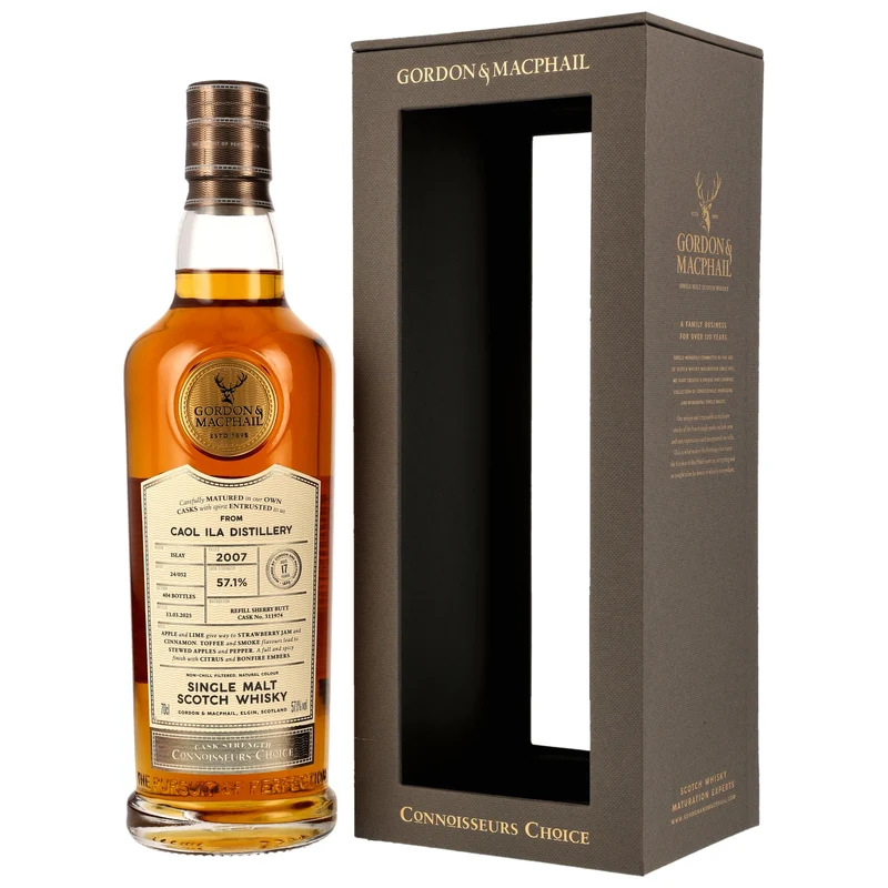 Caol Ila 17 Jahre 2007/2025 Gordon & MacPhail 57,1% 0,7l