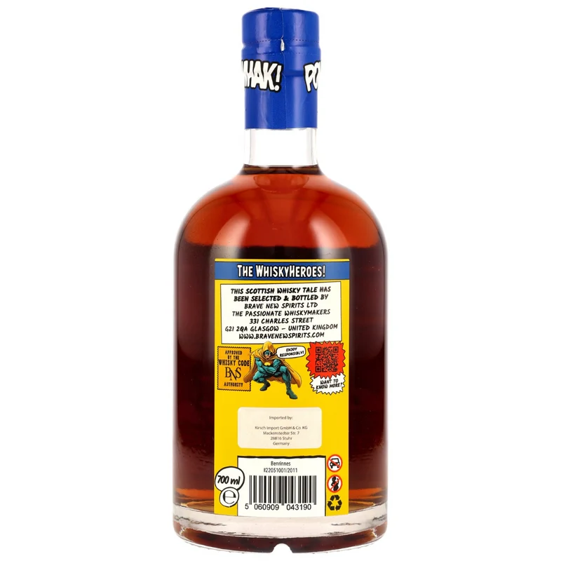 Benrinnes 13 Jahre Whisky Heroes Silent Night - Brave New Spirits 54,1% 0,7l