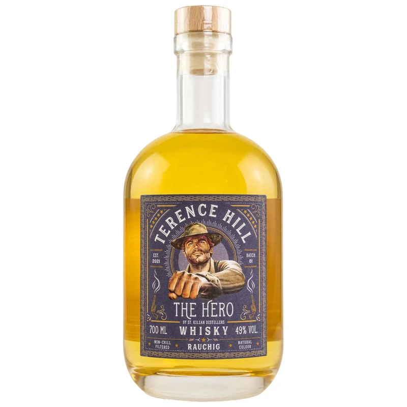 Terence Hill - The Hero Whisky | Rauchig | Batch 01 | 49%