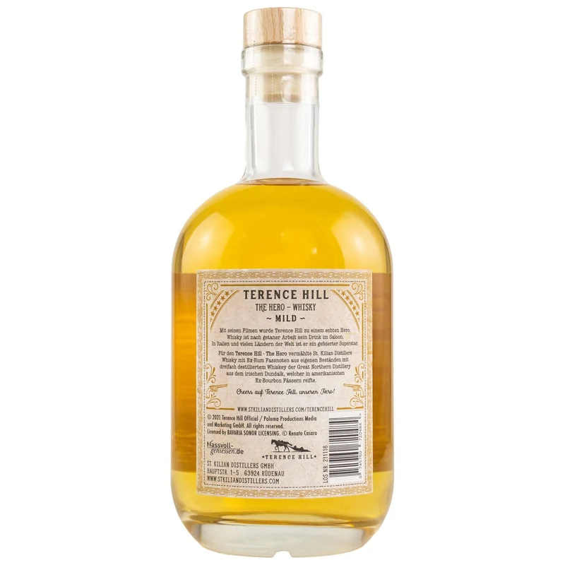 Terence Hill | The Hero Whisky | Mild | 46%