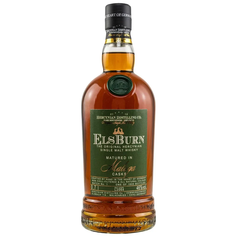 ElsBurn | Malaga Cask | Batch 1 | Hercynian German Whisky | 46%