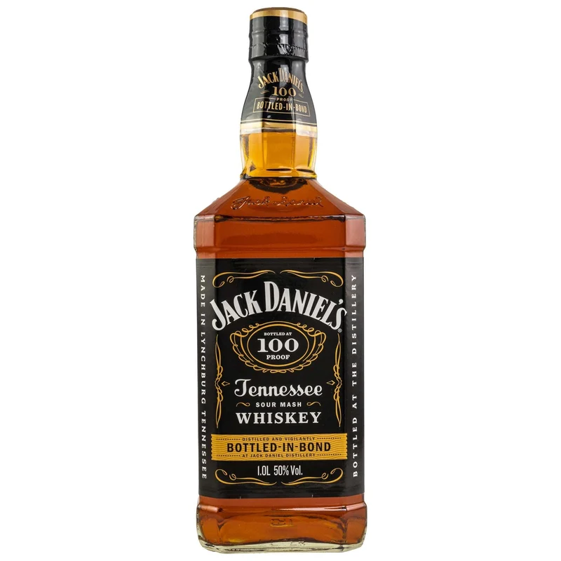 Jack Daniel's | Bottled in Bond | 100 Proof | Tennessee Sour Mash Whiskey | 1l | 50%