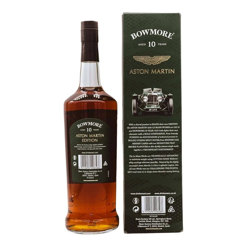 Bowmore | 10 Jahre | Aston Martin | Dark & Intense | 1l | 40%