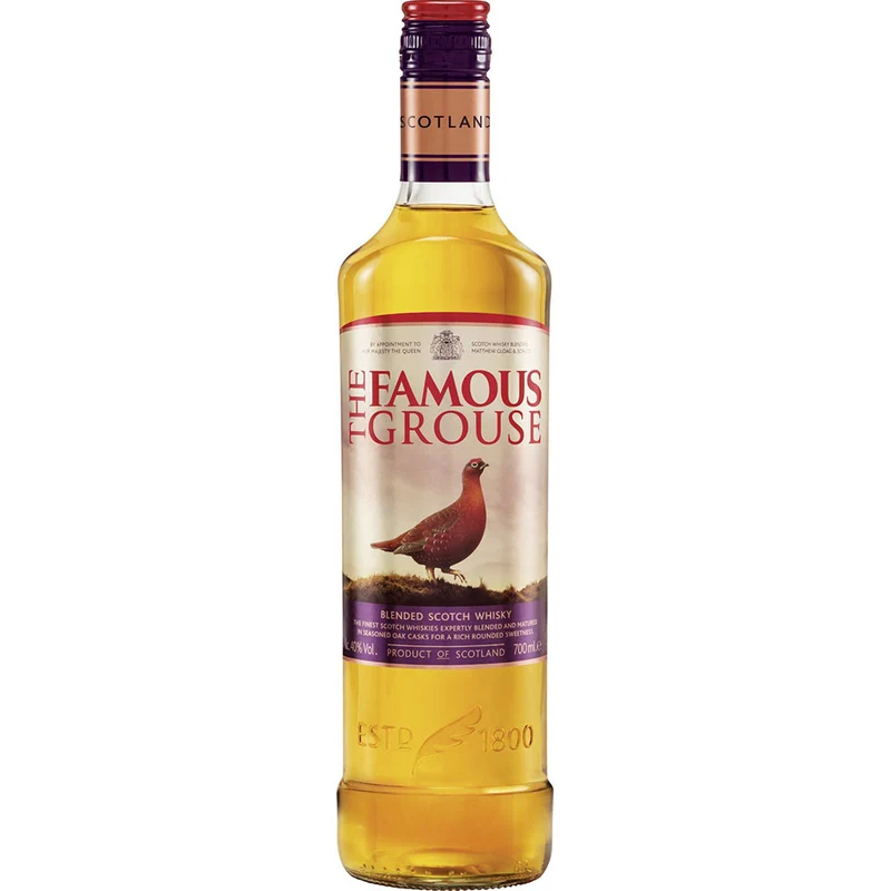 Famous Grouse Finest Blended Scotch Whisky 40% 0,7 Liter