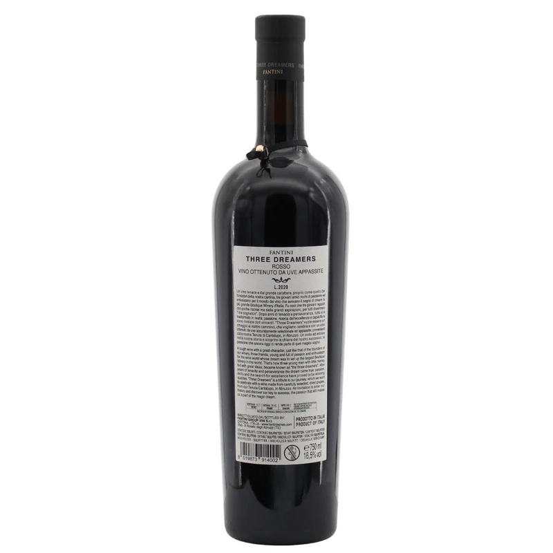 Fantini Three Dreamers Montepulciano Appassimento 16,5% 0,75l