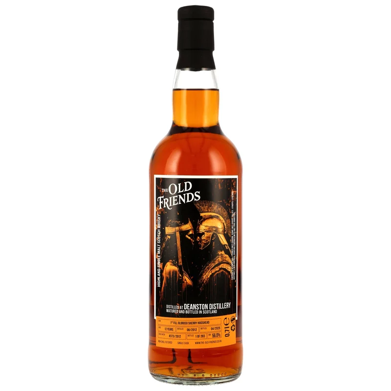 Deanston 12 Jahre 2012/2025 Oloroso Sherry Hogshead The Old Friends 56,0% 0,7l