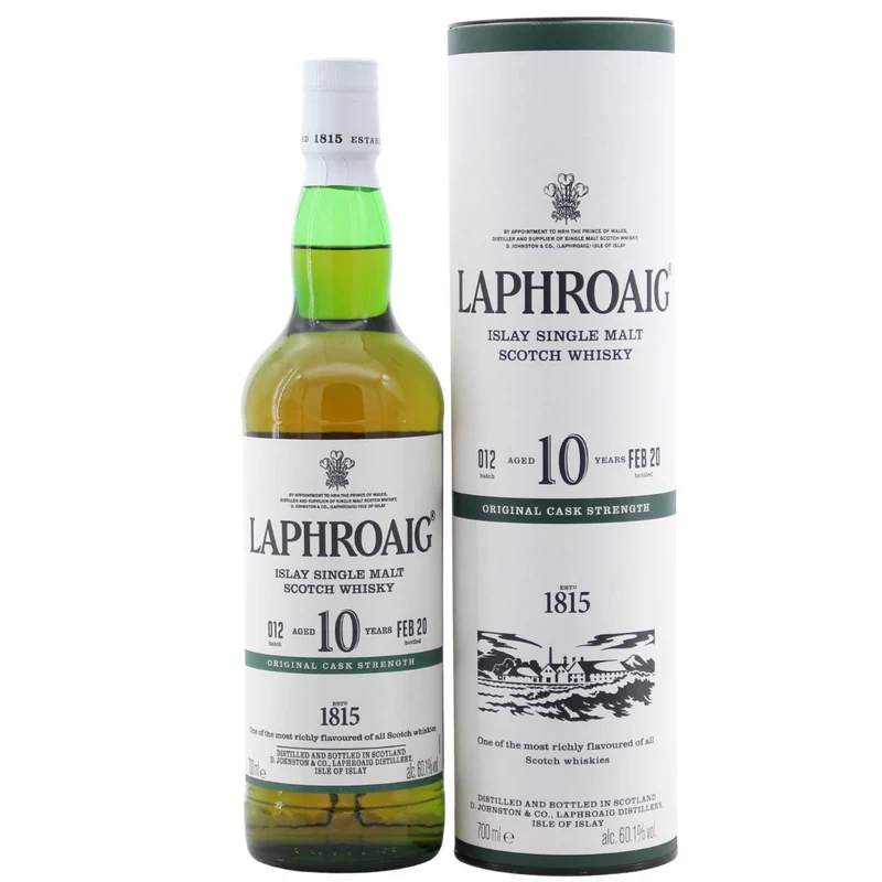 Laphroaig 10 Batch 12 Jahre Cask Strength 60,1% 0,7l