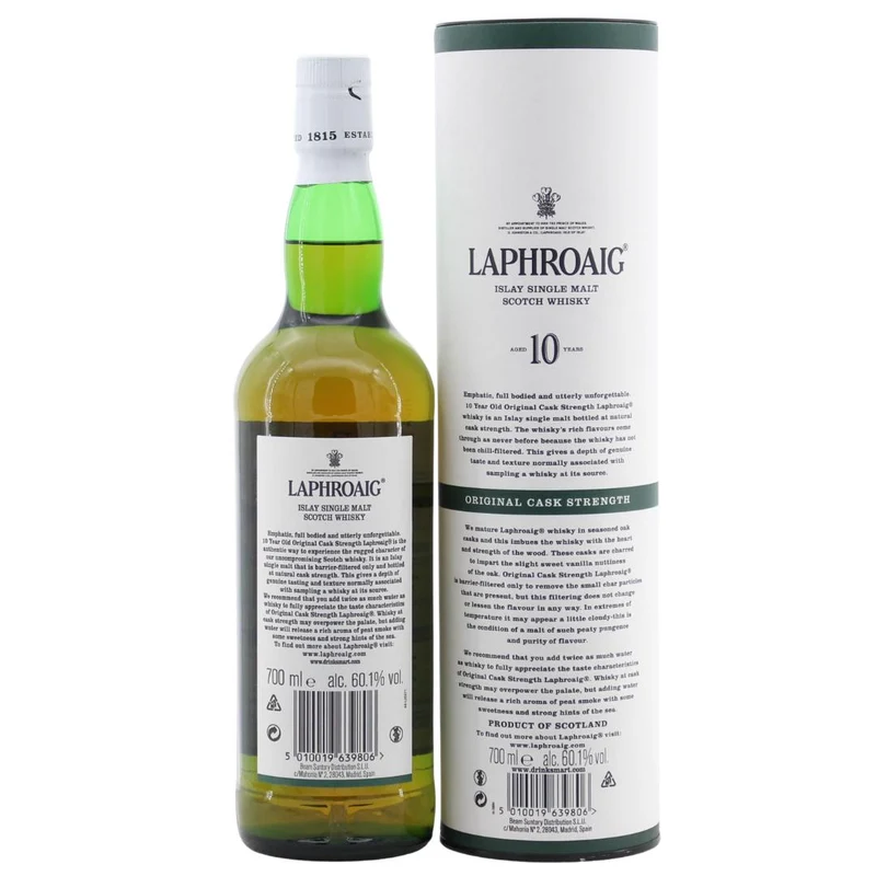 Laphroaig 10 Batch 12 Jahre Cask Strength 60,1% 0,7l