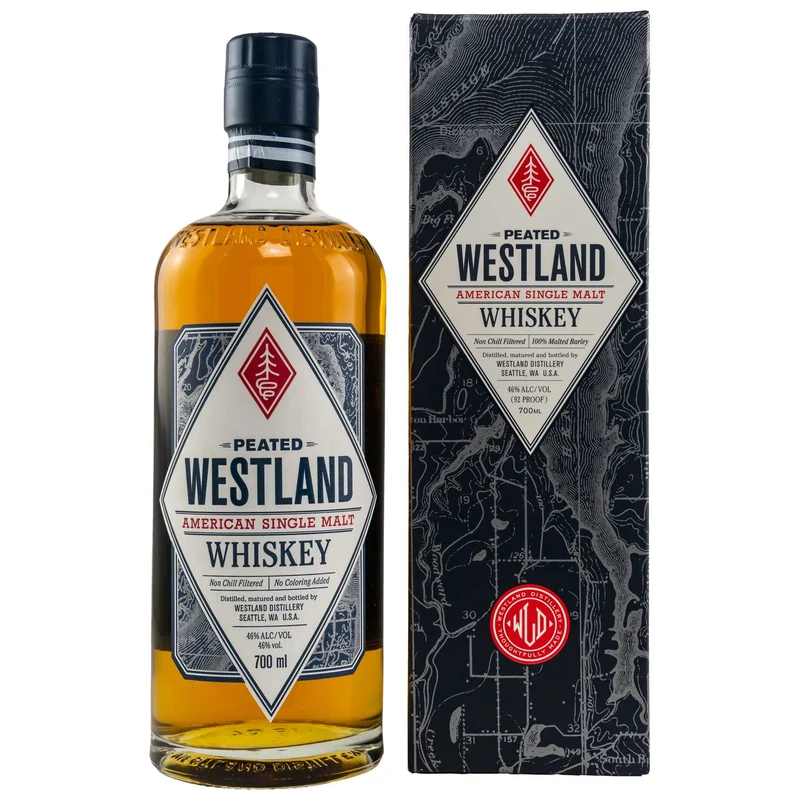 Westland | Peated | American Single Malt Whiskey | 46%
