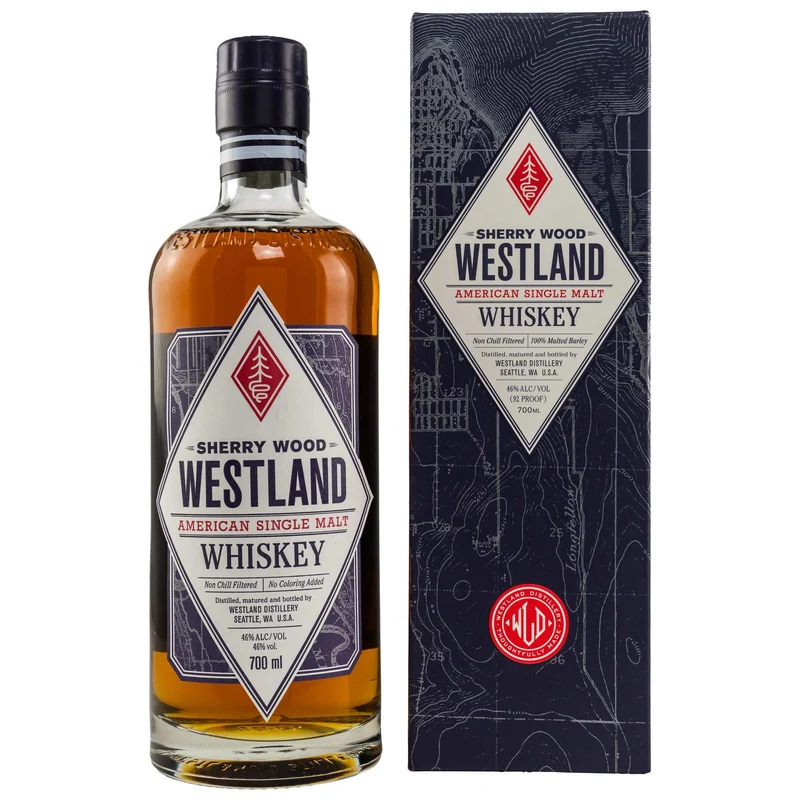 Westland Sherry Wood American Single Malt Whiskey | 46%