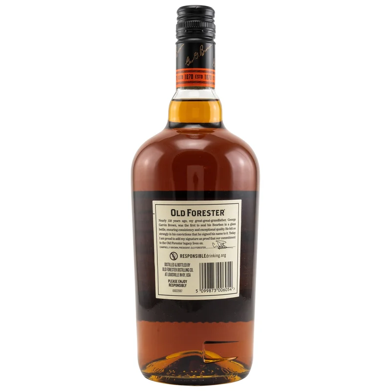 Old Forester | 100 Proof | Kentucky Straight Bourbon | 1l | 50%