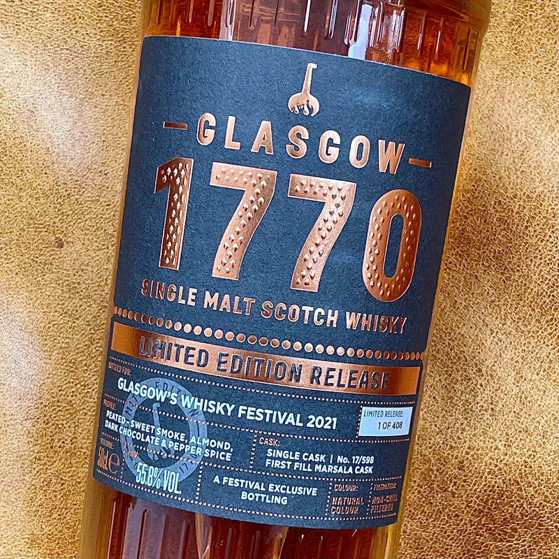 1770 Glasgow | Glasgow's Whisky Festival 2021 | 0,5l | 55,8%
