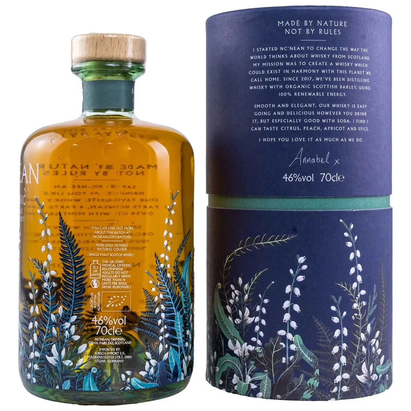 Nc'Nean | Batch 12 | Organic Single Malt Scotch Whisky | 46%