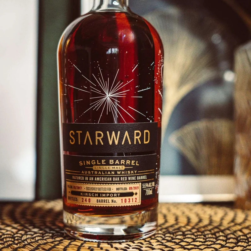Starward | 4 Jahre | 2017/2021 | Single Barrel #10312 | Australian Whisky | 55,5%