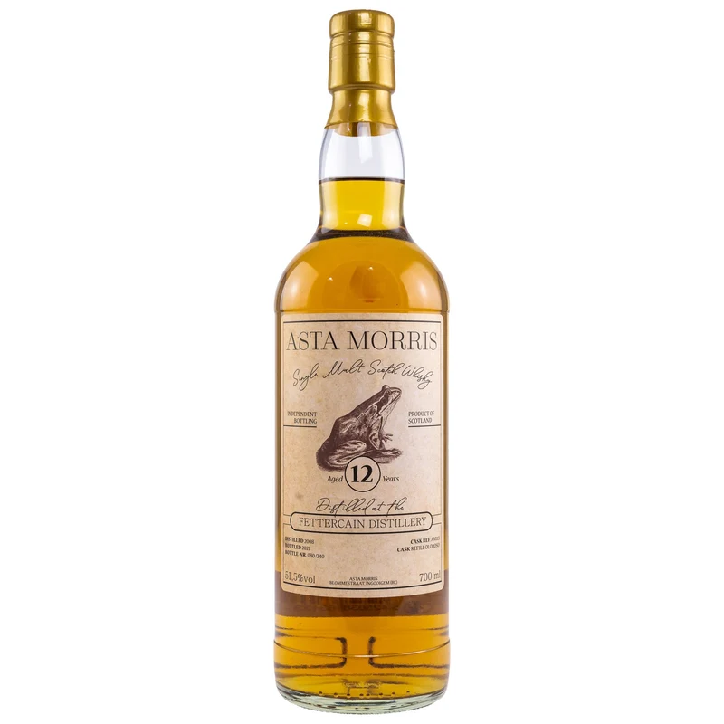 Fettercairn | 12 Jahre | 2008/2021 | Asta Morris #AM113 | 51,5%