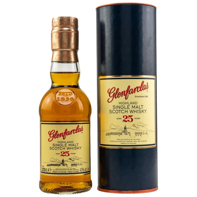 Glenfarclas | 25 Jahre | 0,2l | 43%