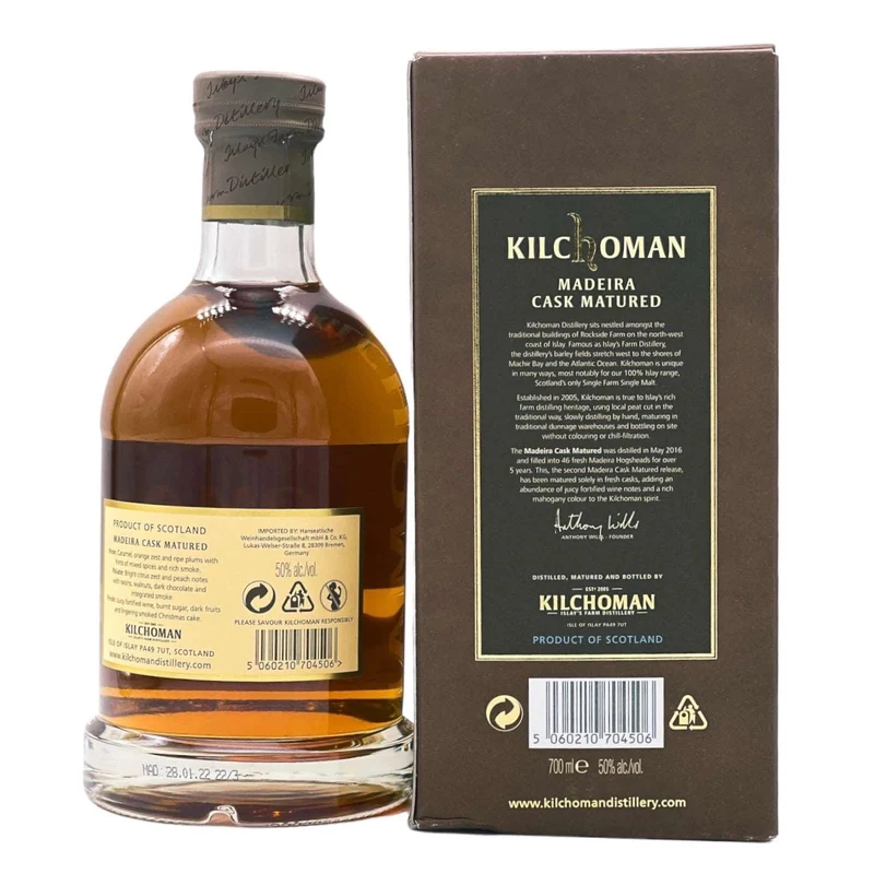 Kilchoman | Madeira Cask Matured | 50%