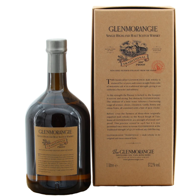 Glenmorangie Traditional 100 Proof (Bottled 2008) 57,2% 1,0l
