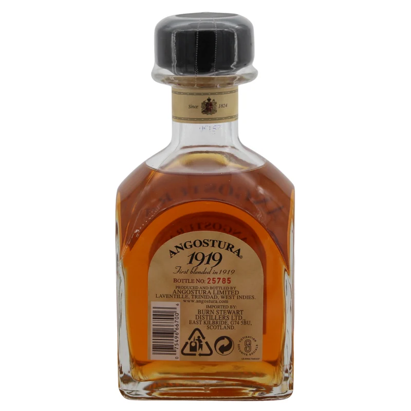 Angostura 1919 8 Jahre Rum (Bottled ca. 2008) 40% 0,7l