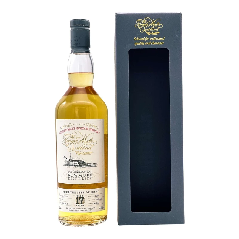 Bowmore | 17 Jahre | 2003/2021 | Cask #93 | The Single Malts of Scotland | 54,9%