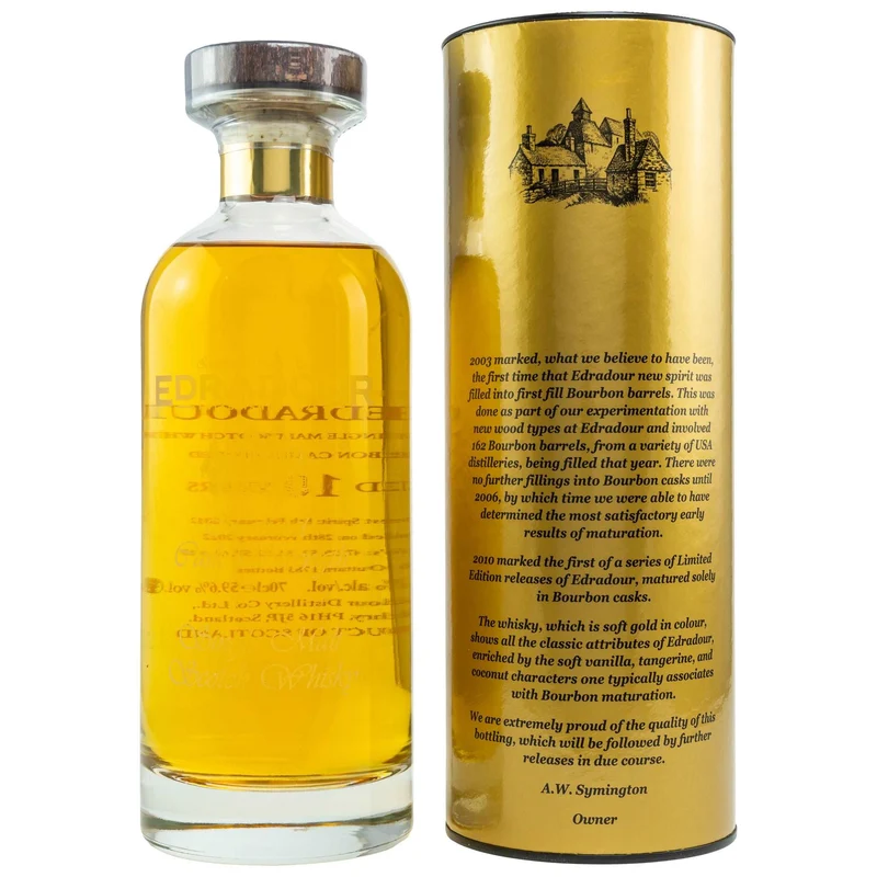 Edradour | 10 Jahre | 2012/2022 | Small Batch | Ibisco Bourbon | 59,6%