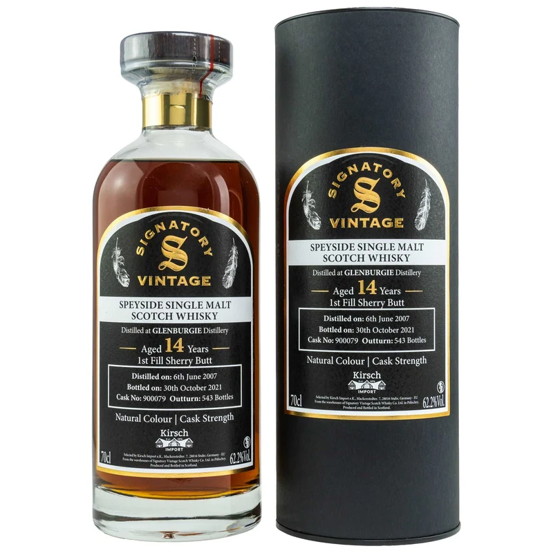 Glenburgie | 14 Jahre | 2007/2021 | Cask No. 900079 | Signatory Vintage | 62,2%