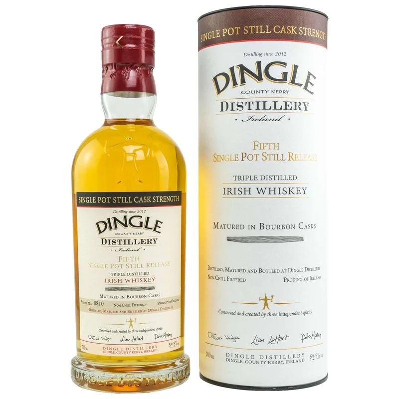 Dingle | Single Pot Still Release | Batch 5 | Tripple Distilled |Irish Whiskey | 59,5%
