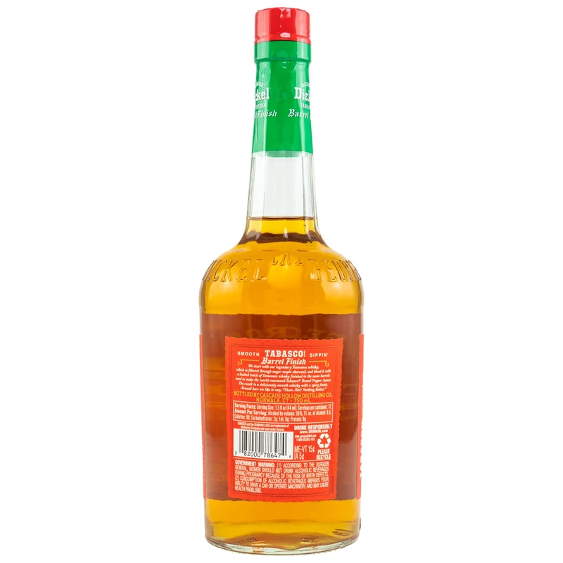 George Dickel | Tabasco Barrel Finish | Tennessee Whiskey | 0,75l | 35%