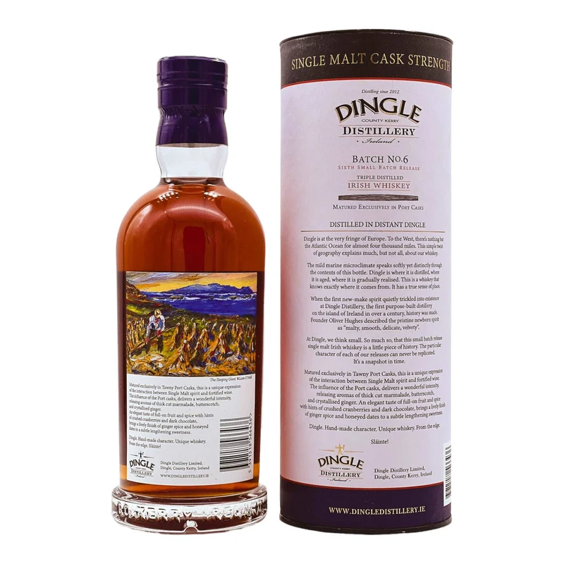 Dingle | Batch 6 | Tripple Distilled | Cask Strength | Irish Whiskey | 60,4%