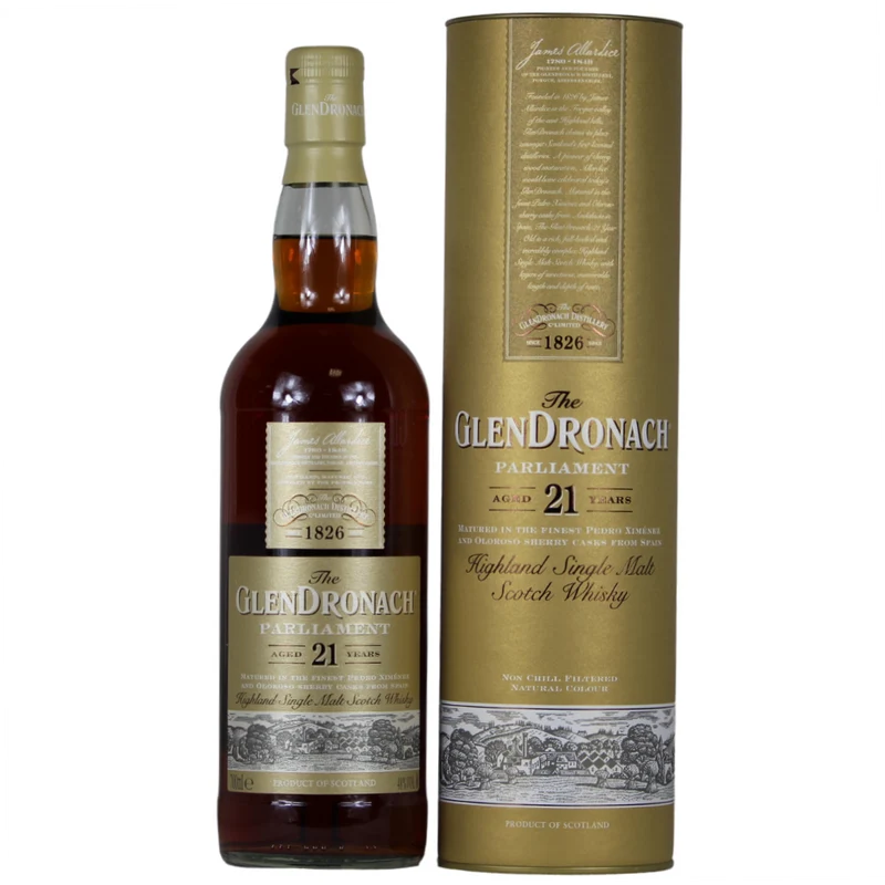 Glendronach 21 Jahre Parliament (Bottled 2019) 48% 0,7l
