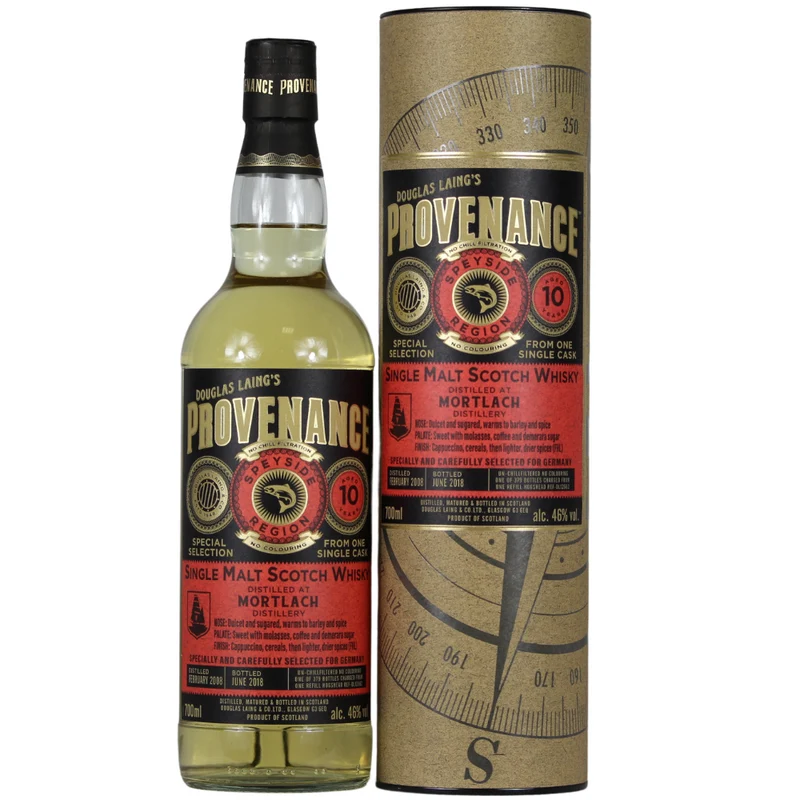 Mortlach 10 Jahre Douglas Laing´s Provenance 46% 0,7l