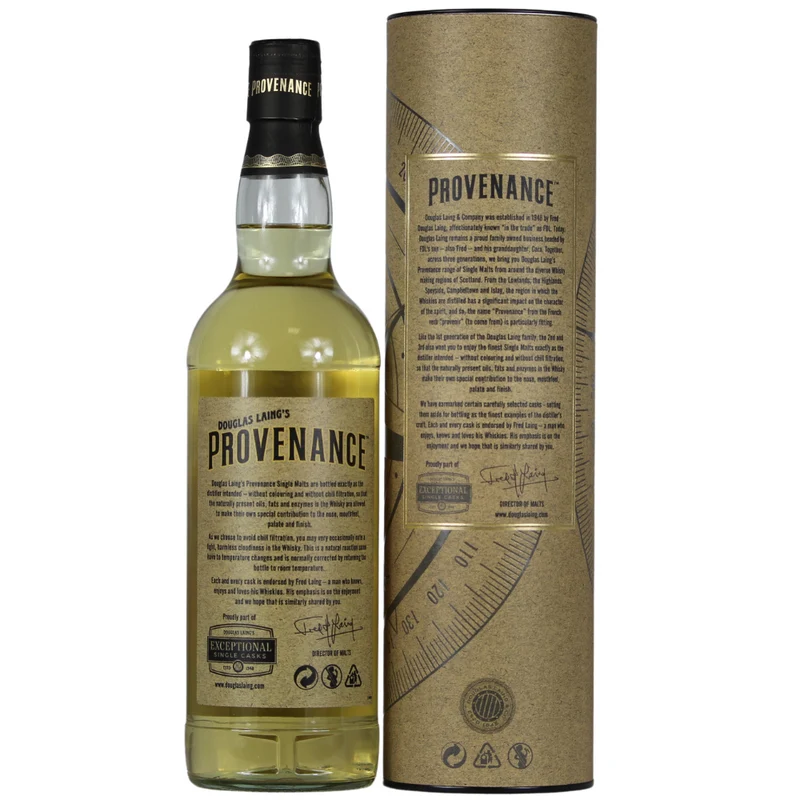 Mortlach 10 Jahre Douglas Laing´s Provenance 46% 0,7l