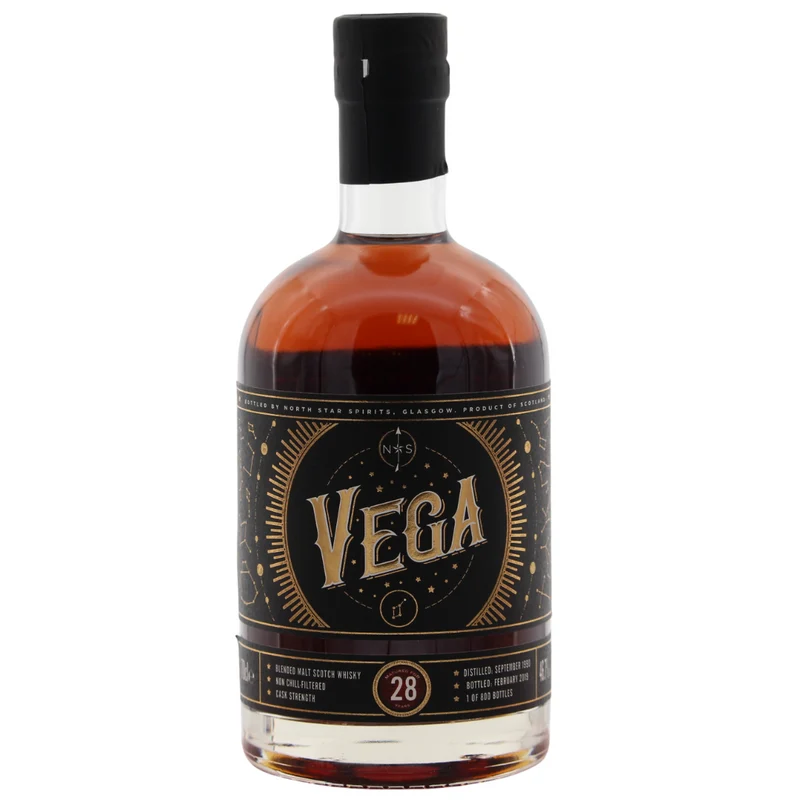 Vega 28 Jahre Blended Malt Scotch Whisky North Star Spirits 46,7% 0,7l