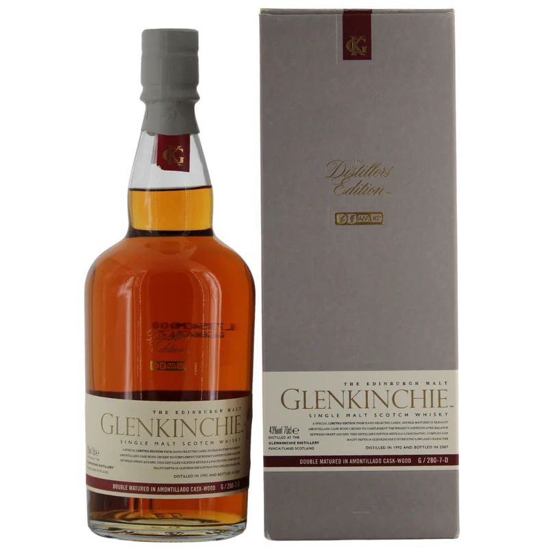 Glenkinchie Distillers Edition Amontillado Cask Wood 1992/2007 43% 0,7l