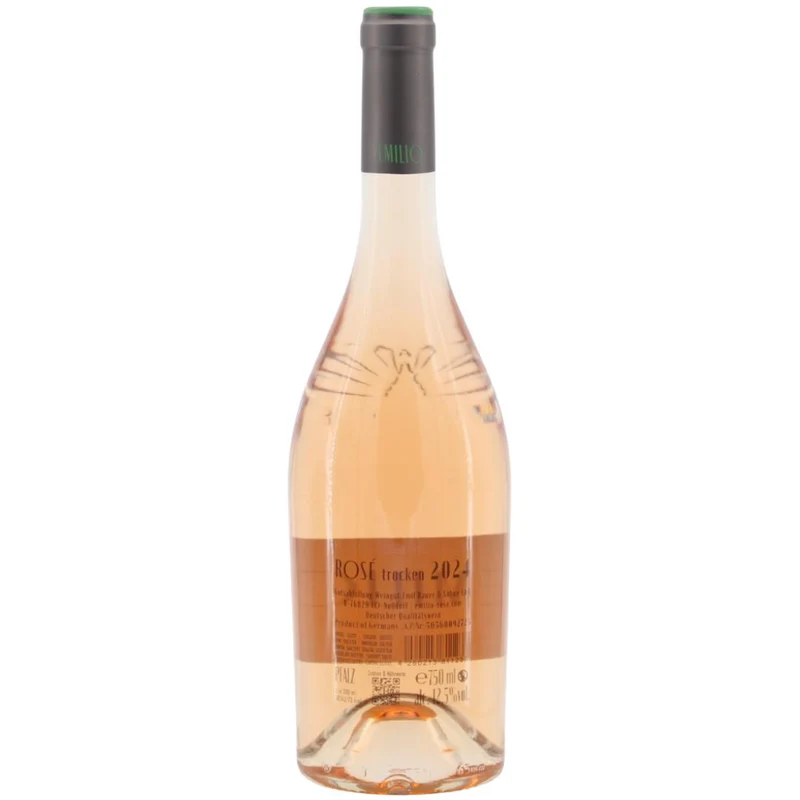 Emil Bauer Emilio Rosé Pfalz 2024 12,5% 0,75l