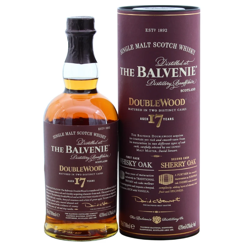 Balvenie 17 Jahre DoubleWood (Bottled 2013) 43% 0,7l