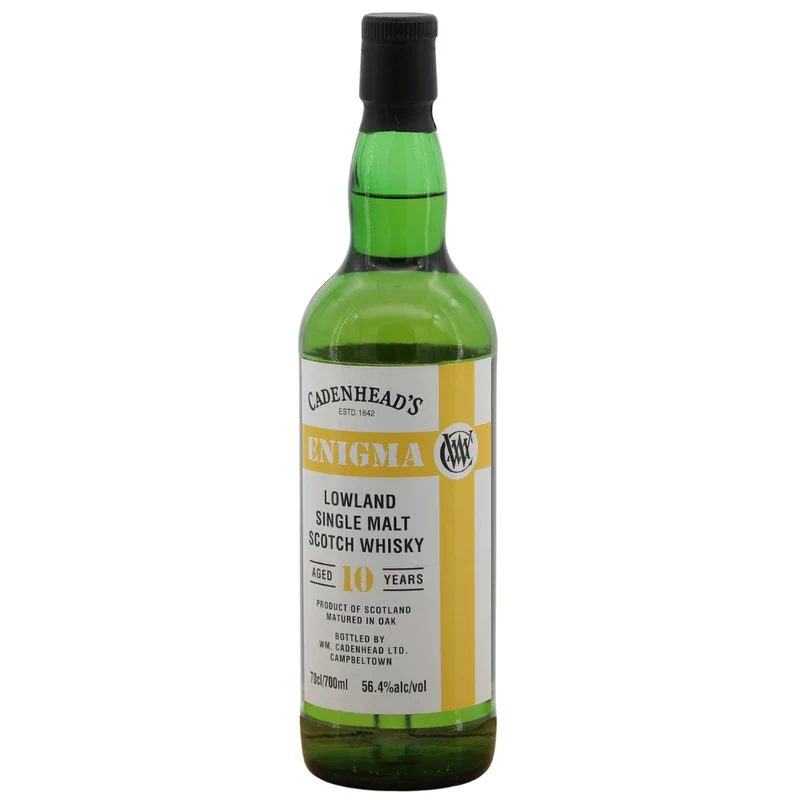 Cadenhead 10 Jahre Enigma LOW1A Lowland Single Malt 56,4% 0,7l
