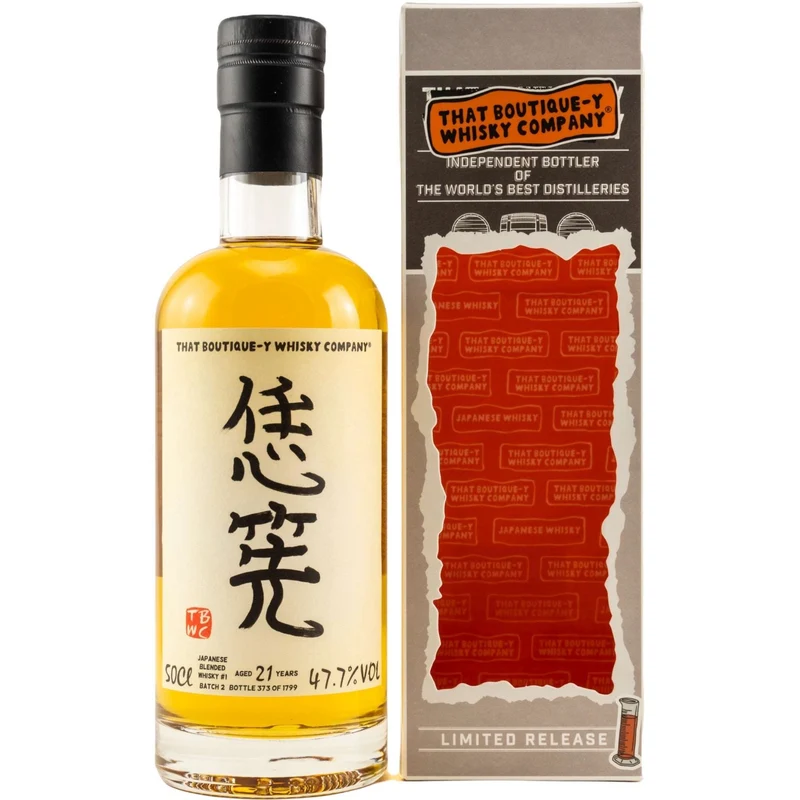 Japanese Blended Whisky #1 | 21 Jahre | Batch 2 | TBWC | 0,5l | 47,7%