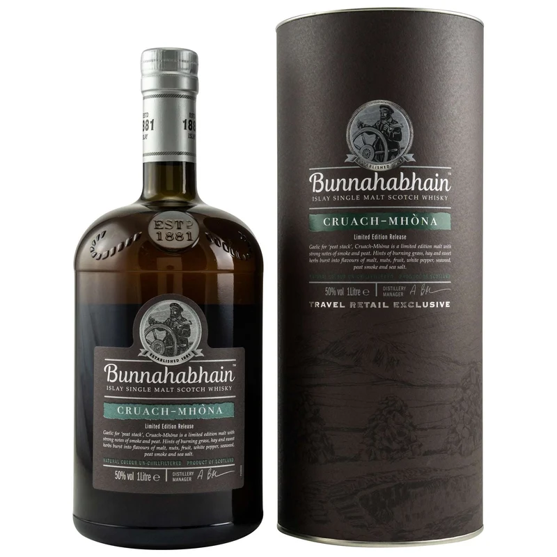 Bunnahabhain | Cruach-Mhona | Travel Retail Exclusive | 1l | 50%