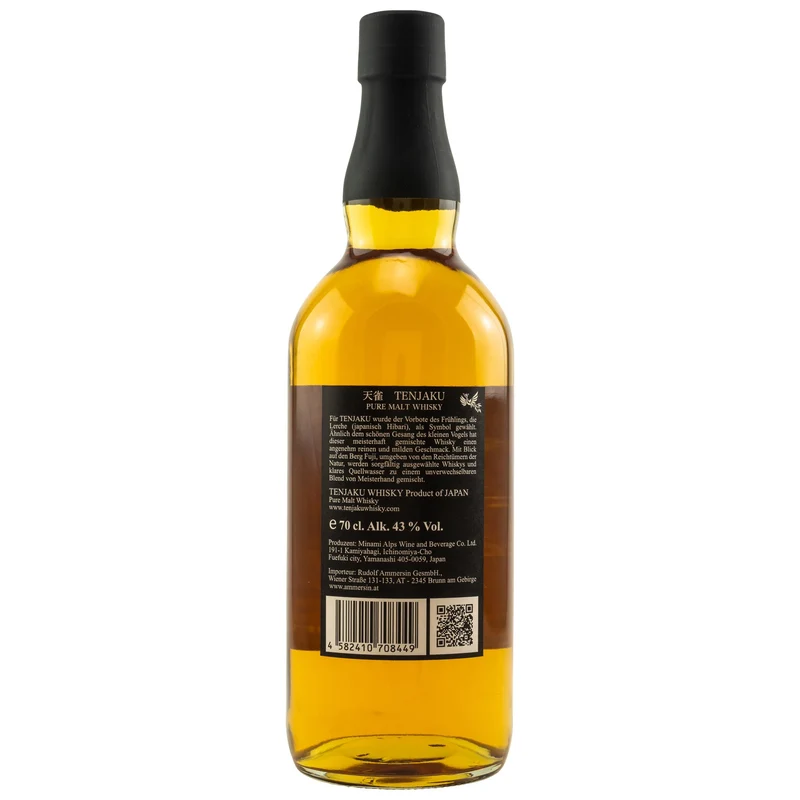 Tenjaku Pure Malt | Blended Malt Japanese Whisky | 43%