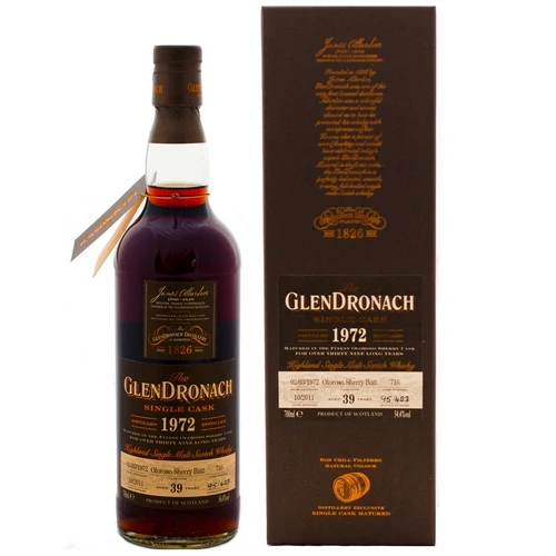 Glendronach 39 Year Old 1972 Cask #716