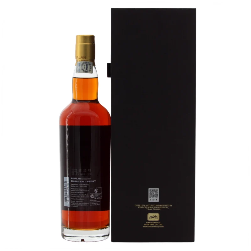 Kavalan 8 Jahre 2015/2023 Solist Peated Single Cask Strength 51,6% 0,7l