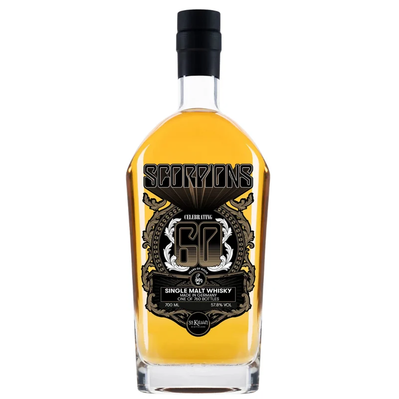 St.Kilian Scorpions 60 Years Of Rock Single Malt Whisky 57,8% 0,7l