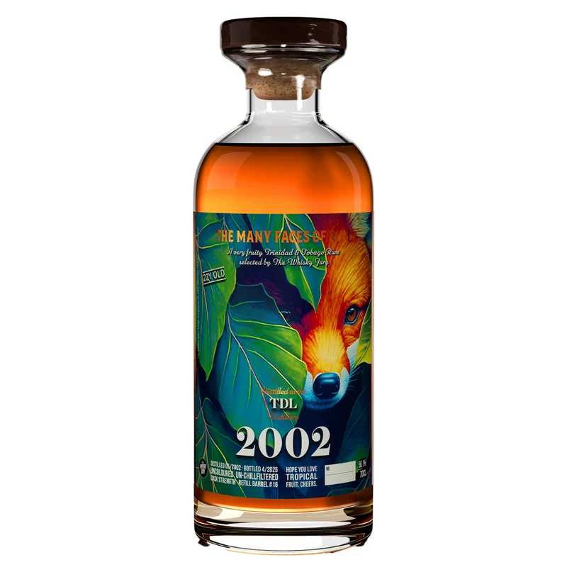TDL 22 Jahre 2002/2025 Trinidad & Tobago Rum The Many Faces Of Rum #16 The Whisky Jury 56,1% 0,7l