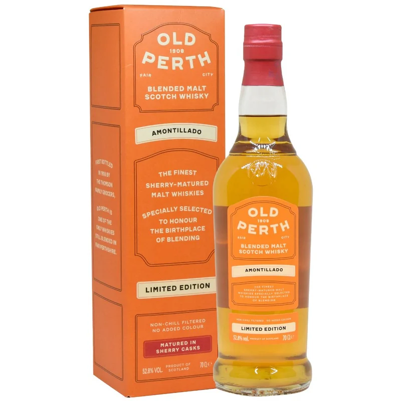 Old Perth Amontillado Limited Edition Blended Malt Whisky 52,8% 0,7l