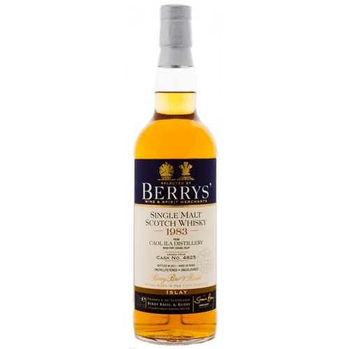Caol Ila 28 Years Old 1983 Berry Bros & Rudd
