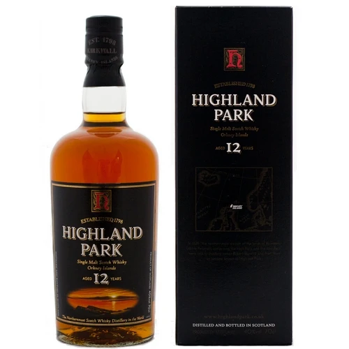 Highland Park 12 Year Old Dumpy Bottle