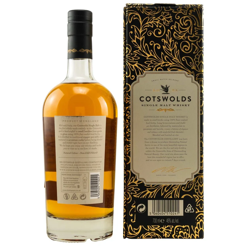 Cotswolds | 2017 Odyssey Barley | English Whisky | 46%