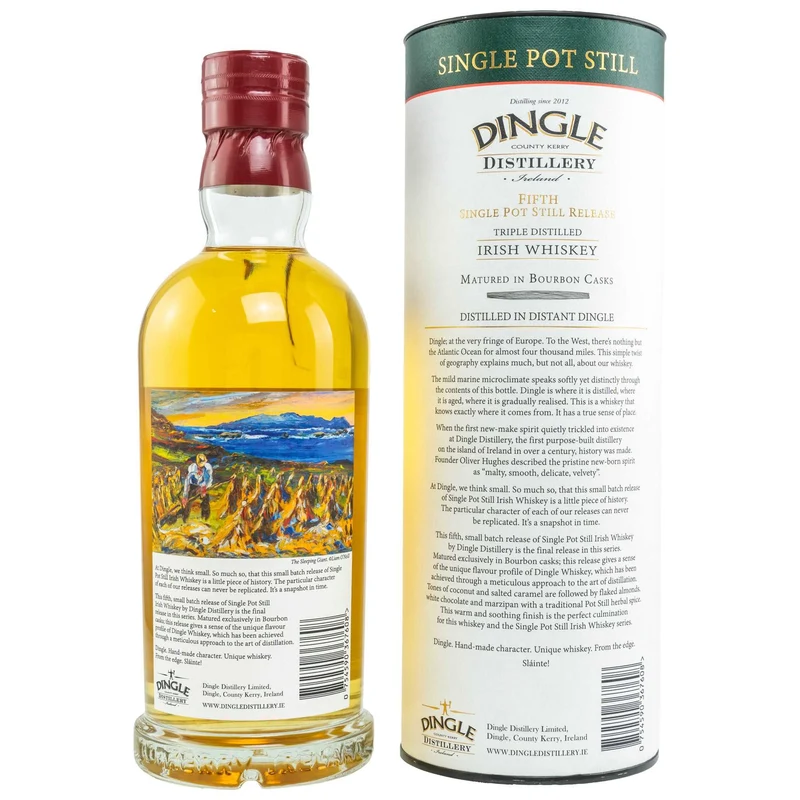 Dingle | Single Pot Still Release | Batch 5 | Tripple Distilled | Irish Whiskey | 46,5%